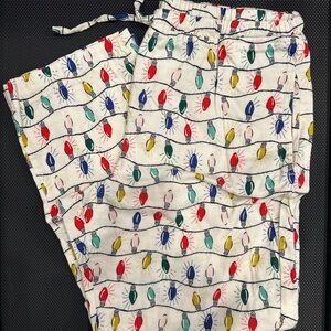 Hanna Andersson Multicolor String Light Pajama Pants